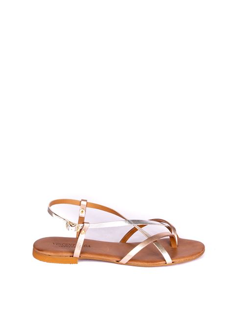 Multicolor metal sandal VINCENT VEGA | P120LAM-MULTICOLOR